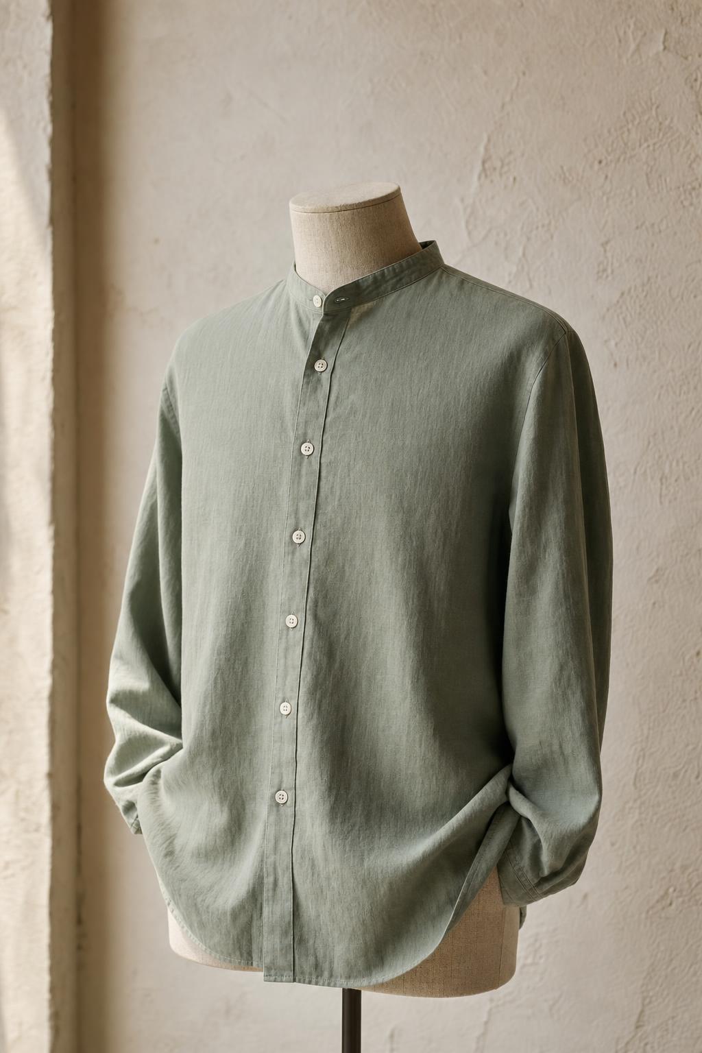 The Band-Collar Shirt
