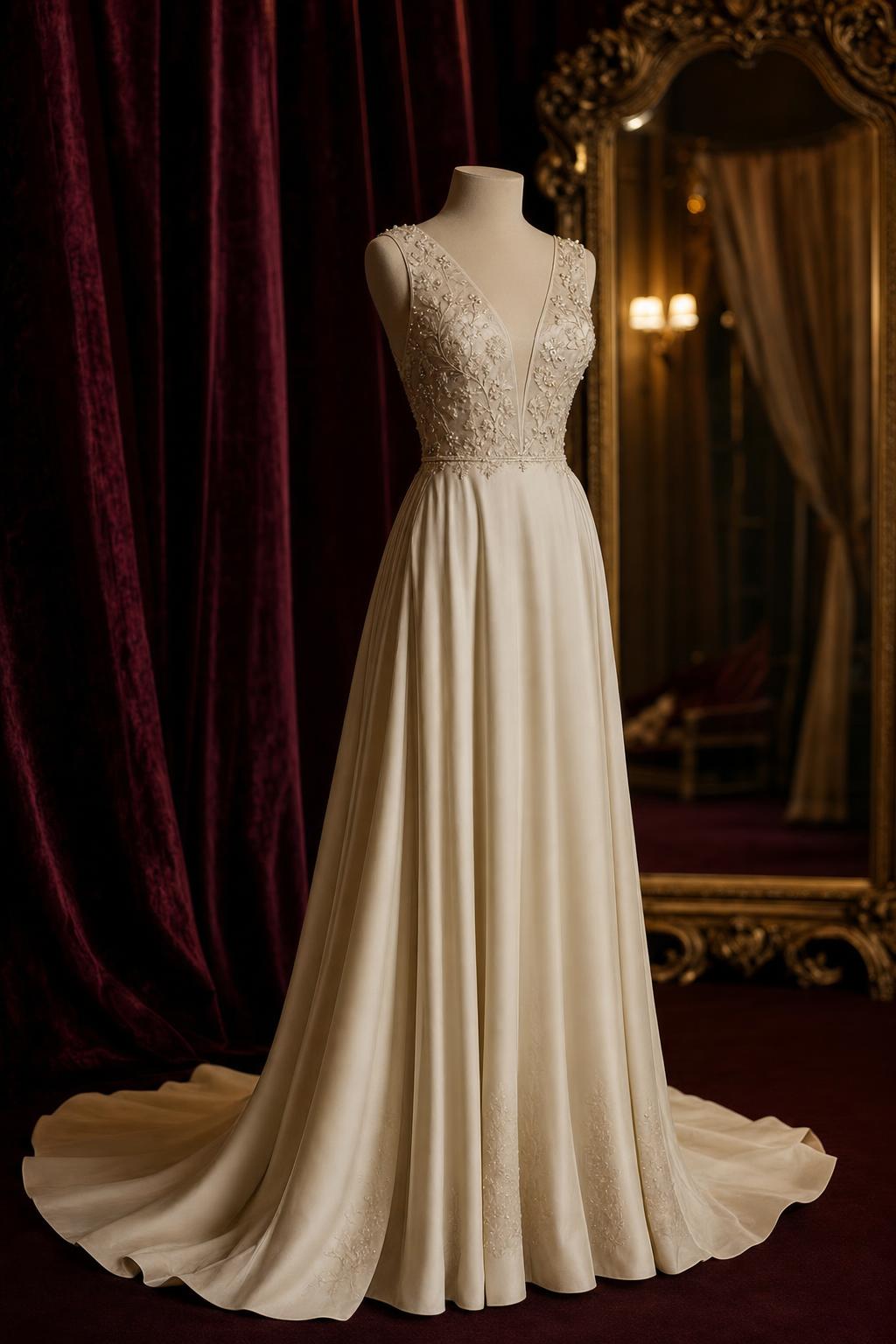 The Ivory Trail Gown
