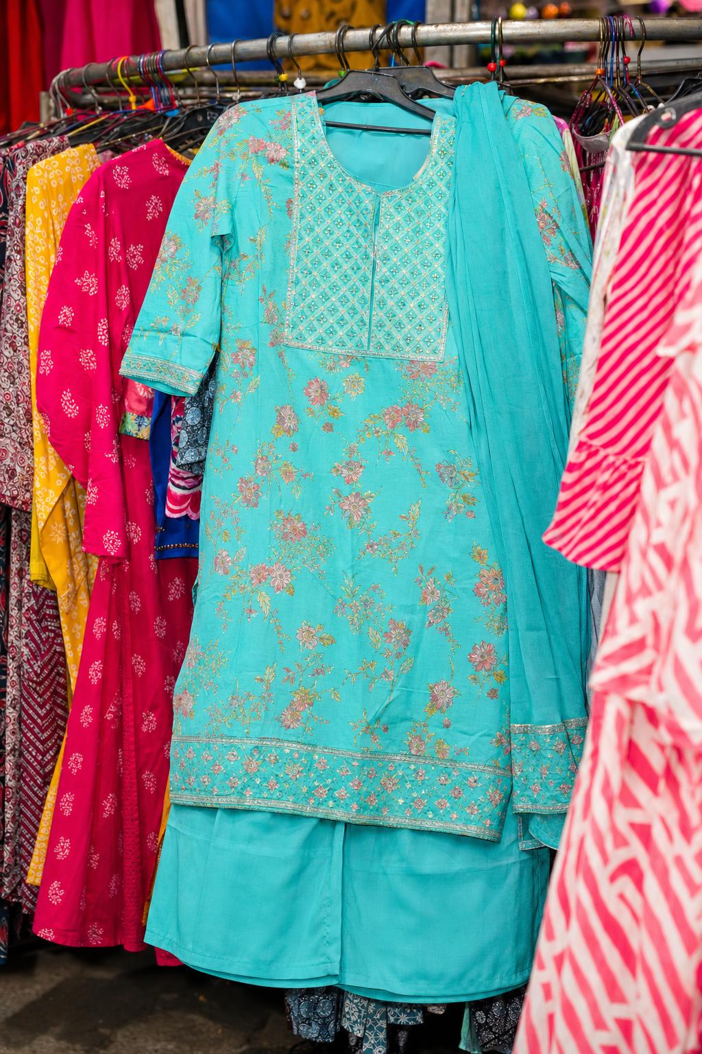 Printed Palazzo Suit Set