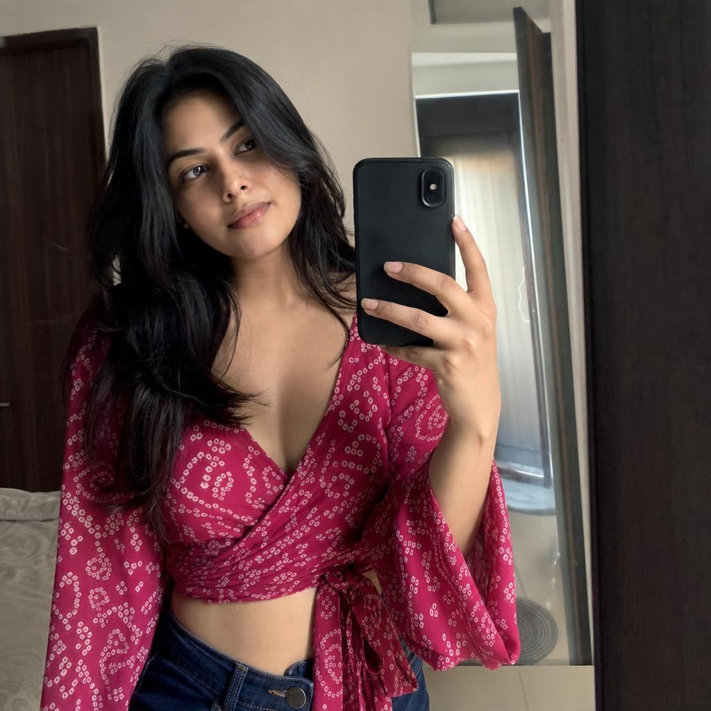 Bandhani Wrap Top