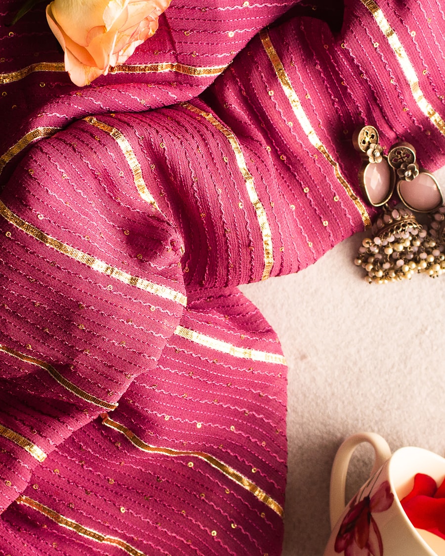 The Ivory Kota Doria Dupatta