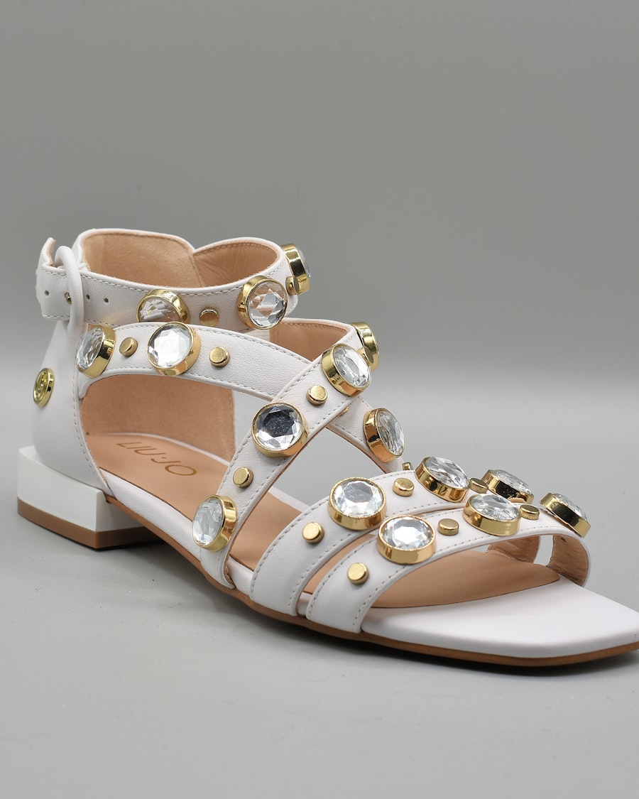 Embellished Gladiator Sandals